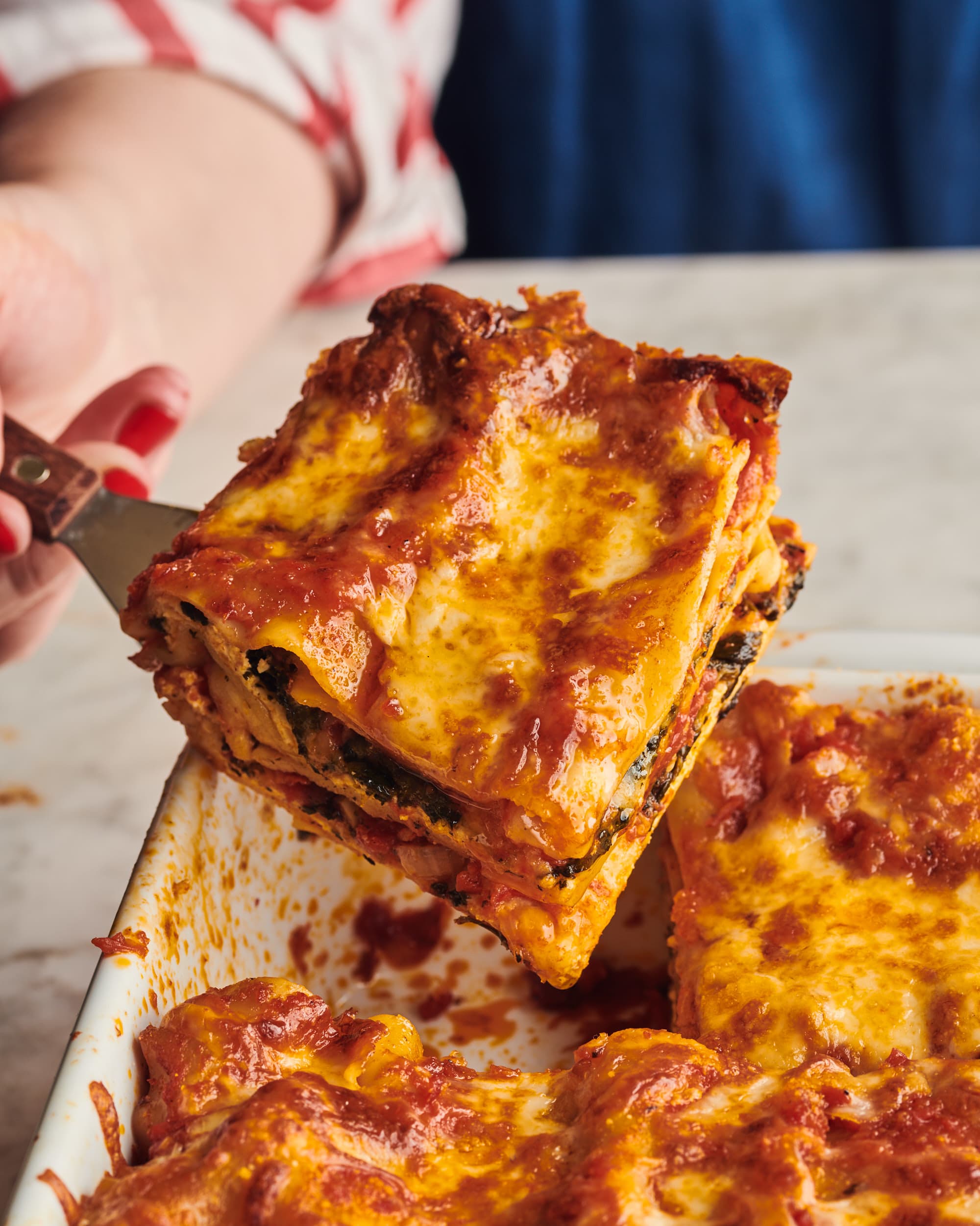 Spinach Lasagna Recipe (Extra Easy Version) | The Kitchn
